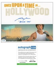 Mike Moh "Once Upon a Time in Hollywood" SIGNED 'Bruce Lee' 8x10 Photo B