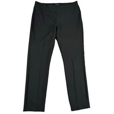Adrianna Papell Dress Pants Women  s 6 Black Pull On Career Straight Leg Trousers