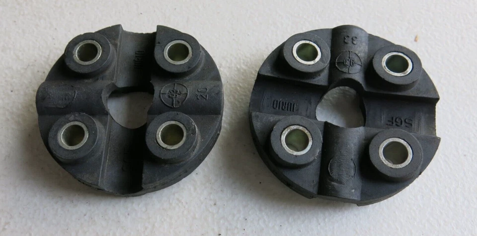 [LOT x2] BMW Steering Universal Flex Joint E30 318i 325es 1984-93 (32311153993) - Image 2 of 3