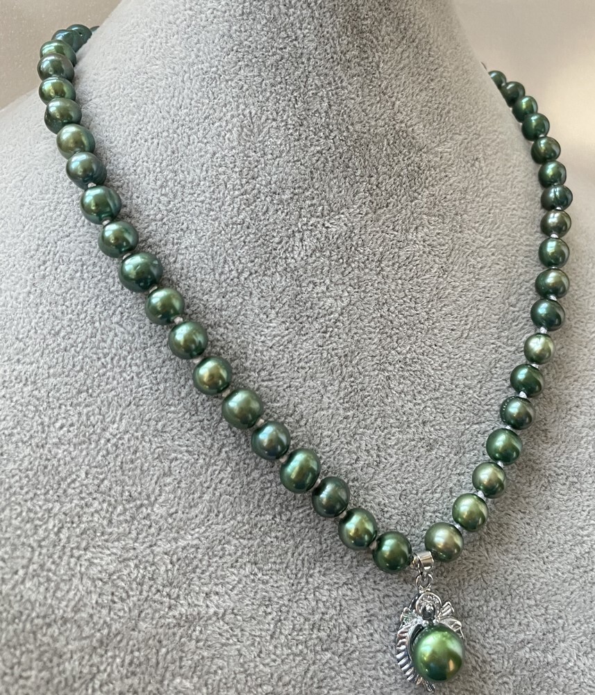 Scopri Ora Il Collana Fiore Verde Gold Made In Italy