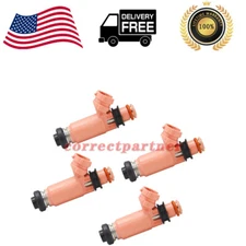 4PCS 16611-AA370 1955003910 Fuel Injector For Subaru STI WRX Forester 16611AA510