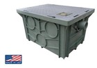 grease trap interceptor MiFab Lil Max gray plastic, 7 gpm, 5.8-gallon capacity