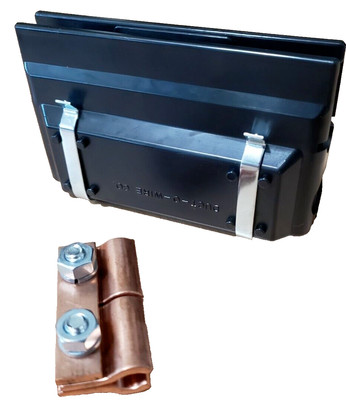 (QTY:1) DUCT-O-WIRE FE-3008-2CP / FE-30082CP RATED CENTER POWER FEED 350 AMP