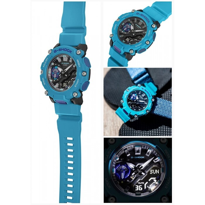 ほぼ未使用 CASIO G-SHOCK GA-2200BB-1AJF GA2200BB-1A | Analog-Digital Men's Watch G-SHOCK | CASIO