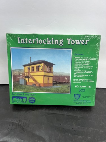Vintage IHC Interlocking Tower HO Building Kit #602 New Sealed | eBay