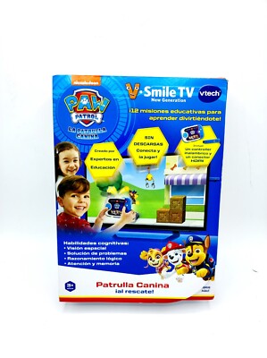 Vtech ABC Smile TV Paw Patrol PAW Patrol Lernkonsole für Fernseher Italienische 
