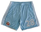 SUNDERLAND ENGLAND 2017/2018 AWAY FOOTBALL SHORTS ADIDAS L #28