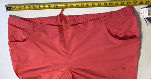 Barco Uniforms Adult Women's Scrub Pants Bottoms size 4XL Sweet Tart/coral Cute - Picture 9 of 9