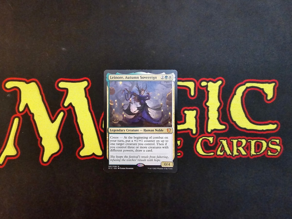 mtg leinore commander deck MTG Budget Commander Leinore, Autumn Sovereign Deck w/Deck Box and Sleeves