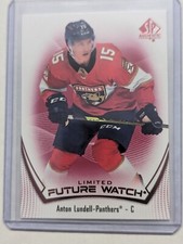 Anton Lundell Limited RED Future Watch 2021-22 Sp Authentic Hockey Rookie