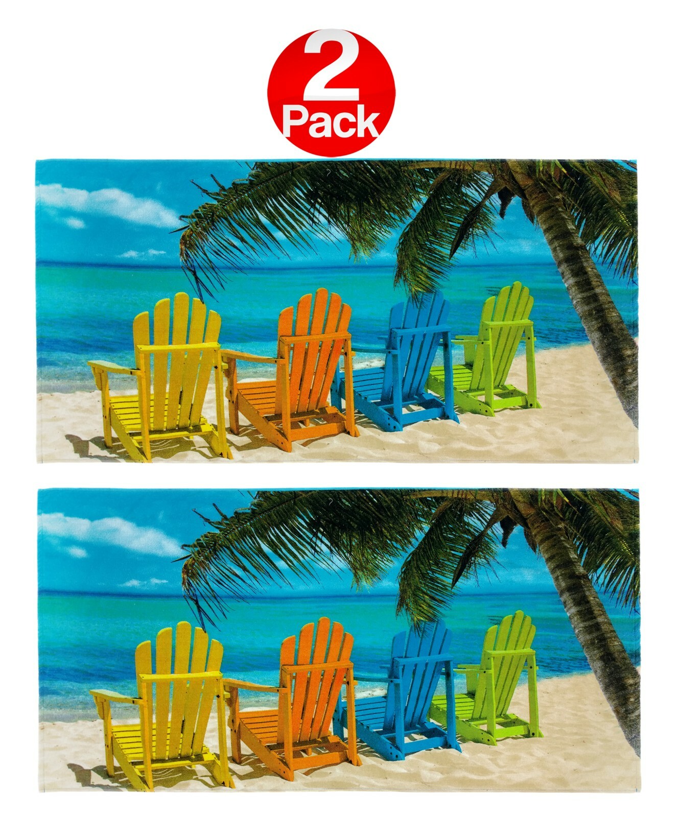 Kaufman Personalized Beach Towels for Kids,30"x 60" Embroidered Name