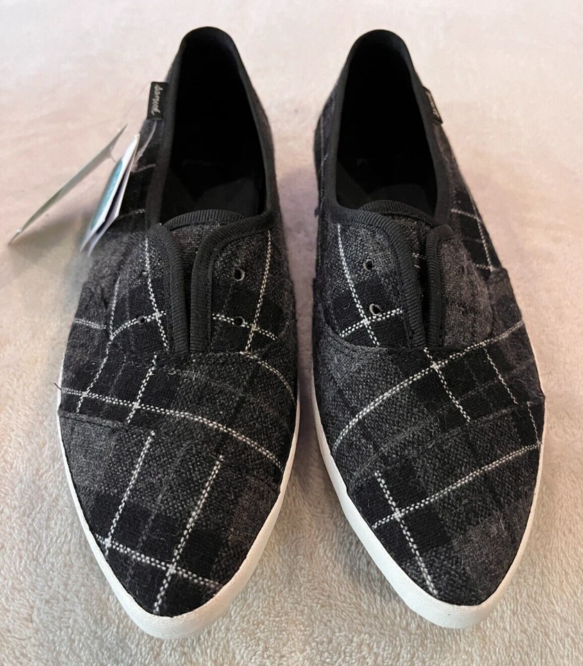 Tênis SANUK KAT PAW TX PRETO xadrez calçada tamanho EUA 5 novo com etiquetas - Imagem 4 de 4