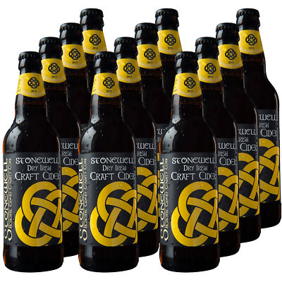 Stonewell Dry Irish Craft Cider 12x500ml Irland herb Cork
