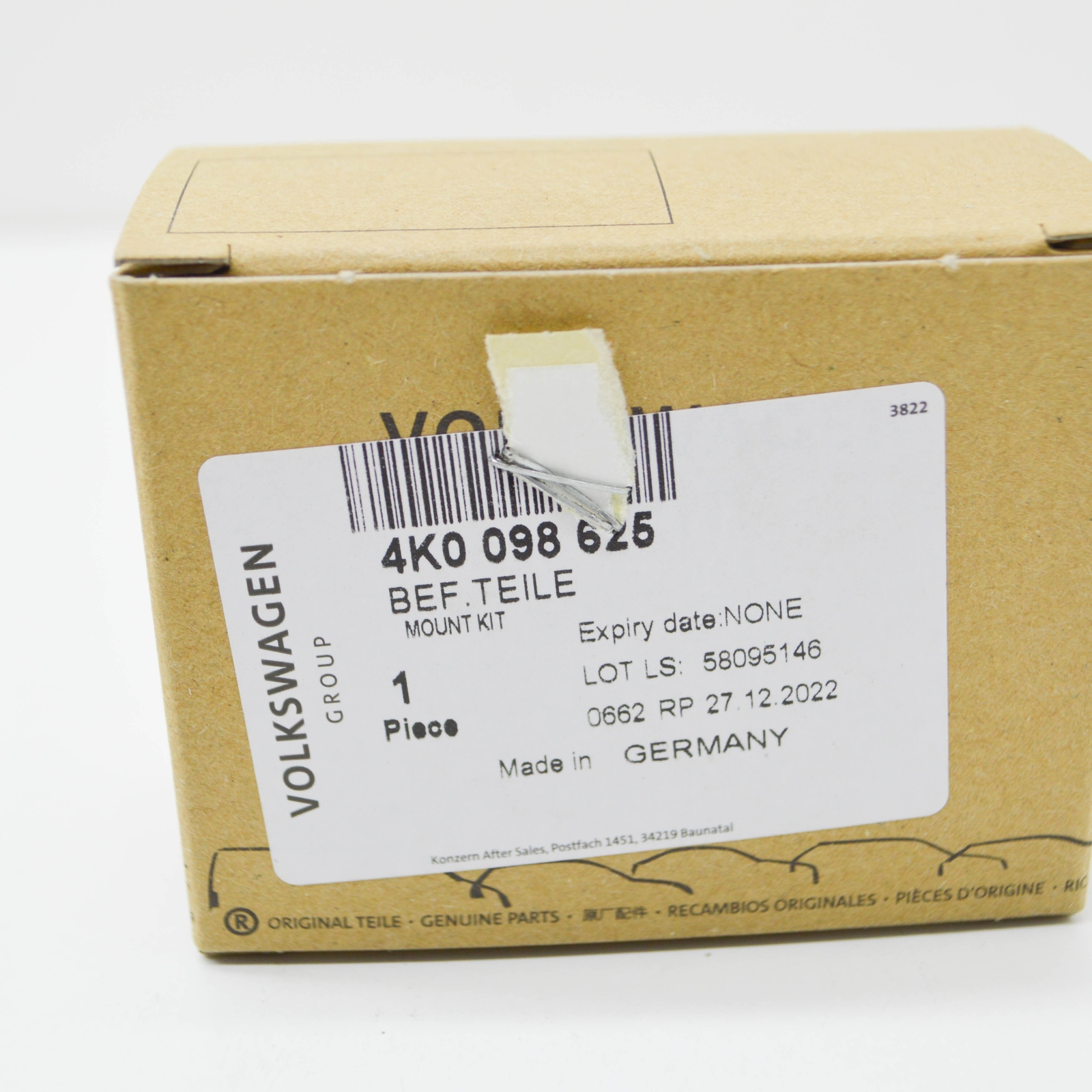 AUDI A6 C8 Front Wing Mount Bolts Set 4K0098625 NEW GENUINE | eBay 