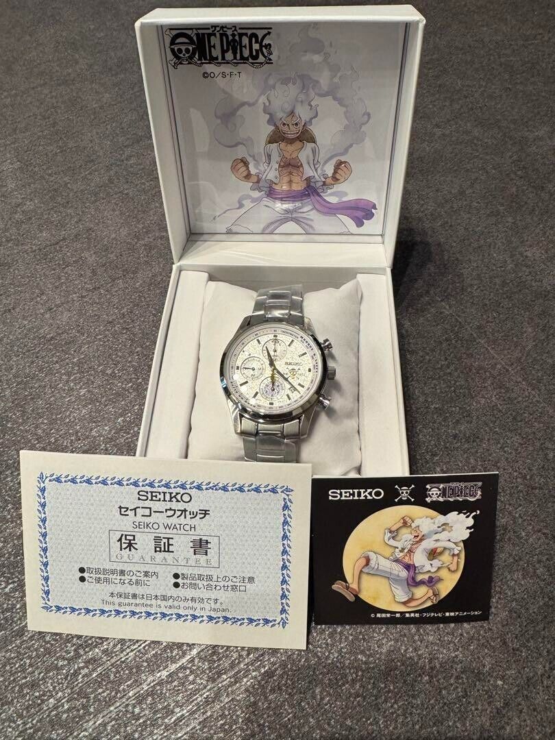 SEIKO x ONE PIECE Gear 5 Monkey D. Luffy Edition Model Watch SEIKO x ONE PIECE Gear 5 Monkey D. Luffy Edition Model Watch
