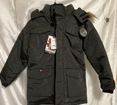 Canada Weather Gear Parka Jacket -Olive Size Large 14/16 - Picture 6 of 8