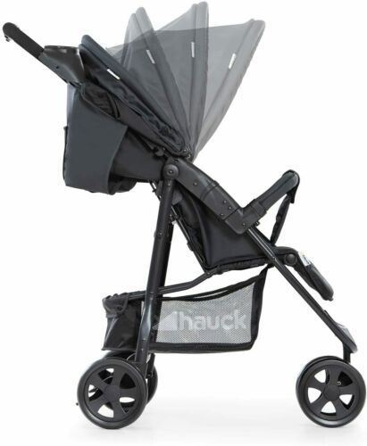 New Hauck Citi Neo II 3 Wheel Pushchair Pram Buggy upto 4 Years in Caviar BLACK - Picture 5 of 6