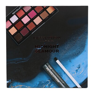 Revolution Make-up - Mitternachtsglamour Lidschatten Palette/Bleistift/Wasserdichte Mascara