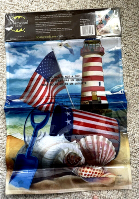 Briarwood Lane Classic Monogram Lettera V Bandiera Da Giardino Everyday 18 X 125~p115689715