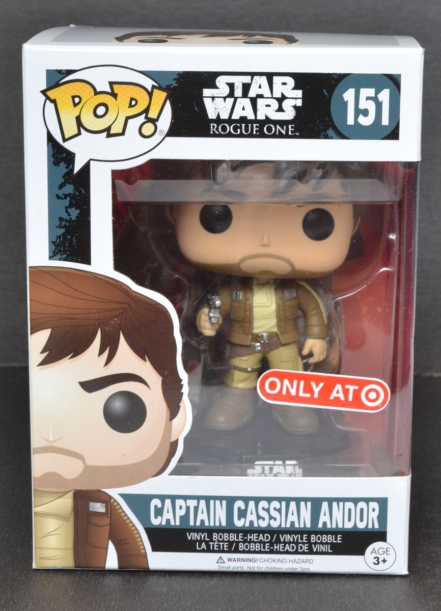 FunkoPop！151 CAPTAIN CASSIAN ANDER 限定版 Funko Pop 'Star Wars' CAPTAIN CASSIAN ANDOR Figure #151 NRFB