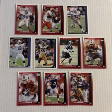 2002 Score Football RC Star Lot (10) Emmitt Smith Peyton Manning Julius Peppers