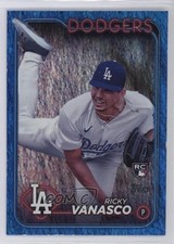 2024 Topps Update Blue Holo Foilboard 655/999 Ricky Vanasco #US38 0e5i