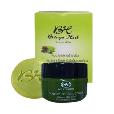 Botaya Herb Skin Care Cream 35g + Soap 50g | Herbal Nourishing Set