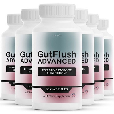 (6 Pack) GutFlush, Gut Flush for Gut Health Effective Dietary Supplement