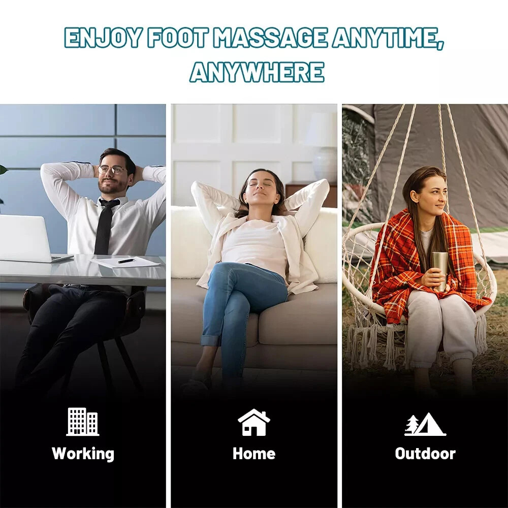 Foot Massager Machine with Heat Deep Tissue Massager For Foot And Calf Massage