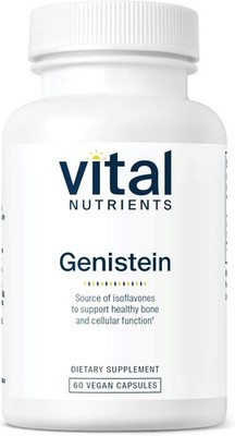 Vital Nutrients Genistein - Easily Absorbed Isoflavones for Bone Health Suppor