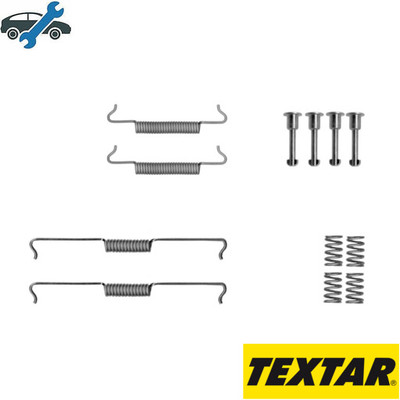 ACCESSORY KIT PARKING BRAKE SHOES 97047400 FOR PORSCHE CAYENNE VW TOUAREG 4.8L