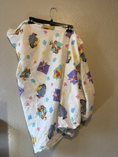 Disney Winnie the Pooh 1995 Bedding Sheet Red Calliope