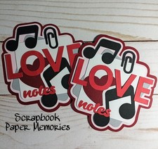 Scrapbook Piece Design, Valentine's Day, Valentine's Theme, Heart, Love, Title