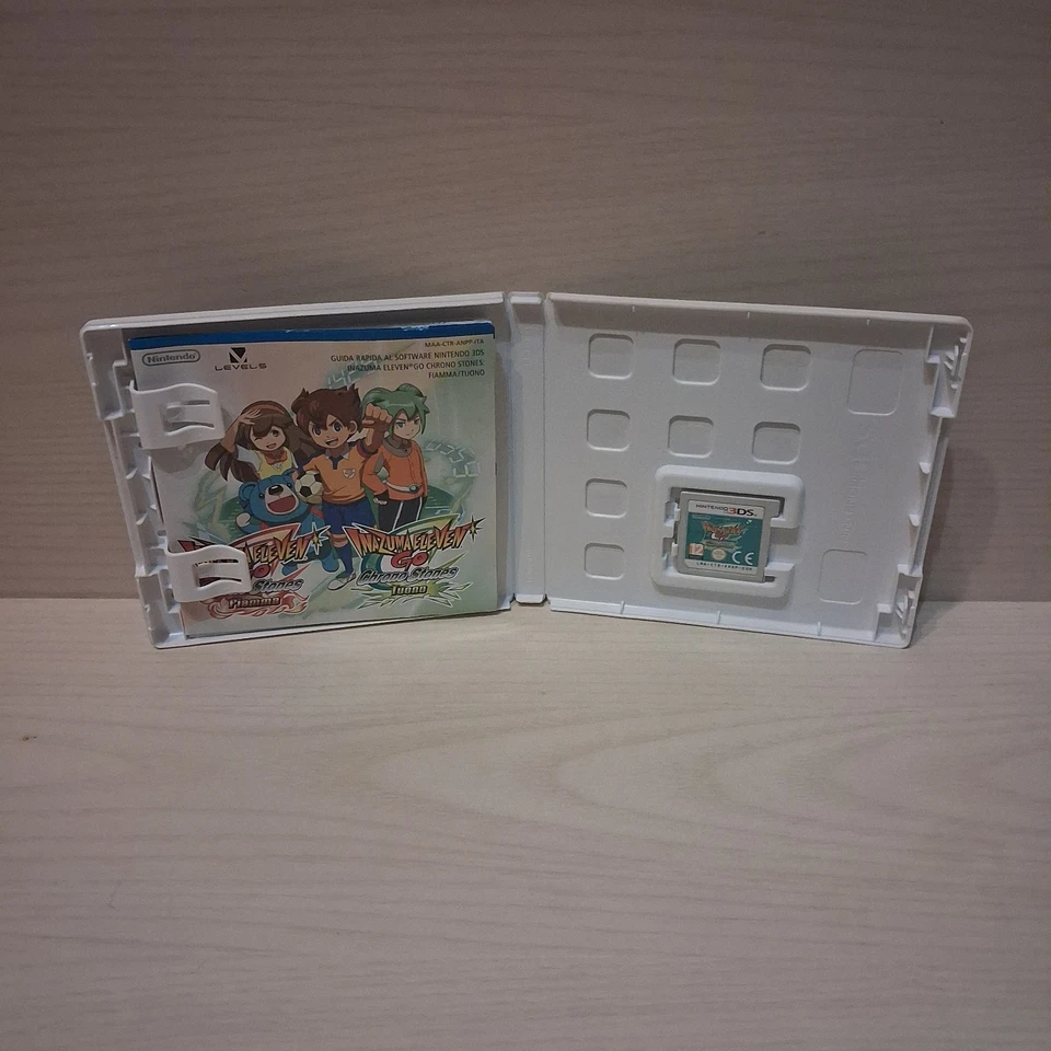 INAZUMA ELEVEN GO CHRONO STONES TUONO PAL ITA NINTENDO 3DS OTTIME CONDIZIONI, foto 3 di 5