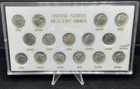 Capital Coin Holder MA436A United States Mercury Dimes 1941-1945 S Complete