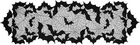 Heritage Lace Going Batty Black Table Runner 14" X 48"