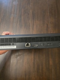 Sony PlayStation 3 Console PS3 Slim Black Bundle Controller & Cords Tested