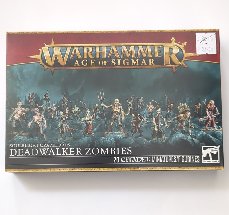 Games Workshop Warhammer Age of Sigmar Soulblight Gravelords Deadwalker Zombies