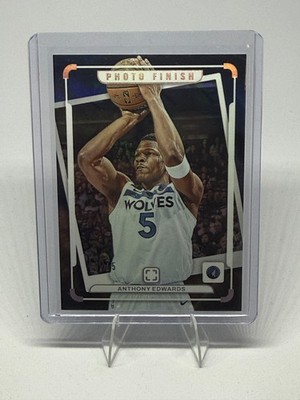 2024-25 Panini Photogenic Photo Finish Anthony Edwards #6 Lava /15