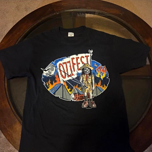 Ozzfest 99 Cronies T-Shirt XL Black Ozzy Osbour 1990s vintage concert t-shirt, vintage, size XL, single stitch, B+ condition