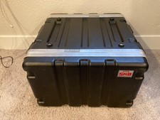 SKB 4U ATA 19" - Deep Roto Series Rack Road Case - Black