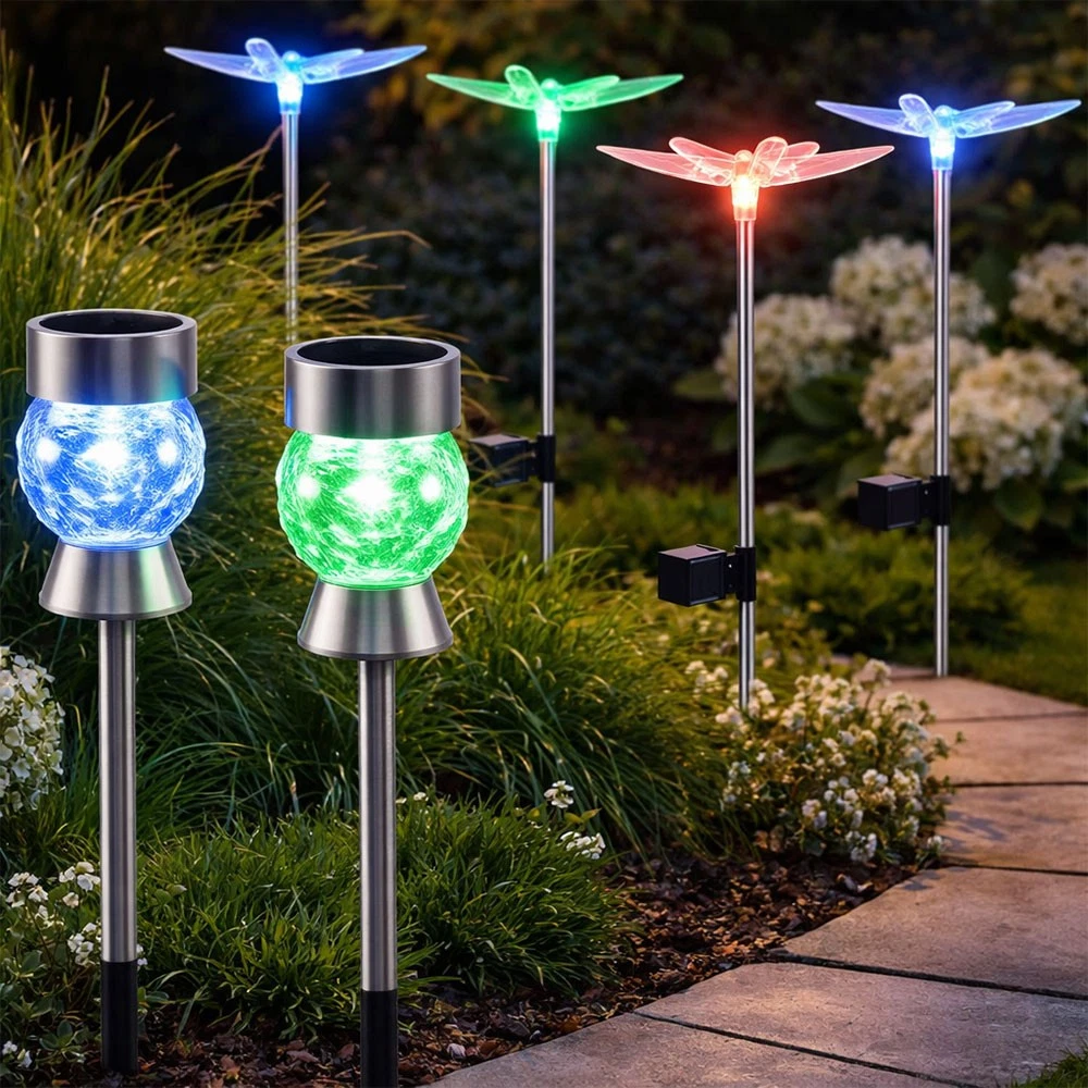 Esterno appeso in metallo decorativo solare lampada all'aperto lanterna per il g