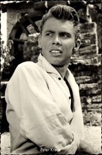 Ak Schauspieler und Sänger Peter Kraus, Port...