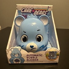 Care Bears Grumpy Bear Automatic Bubble Machine   Includes Bubble Solution
