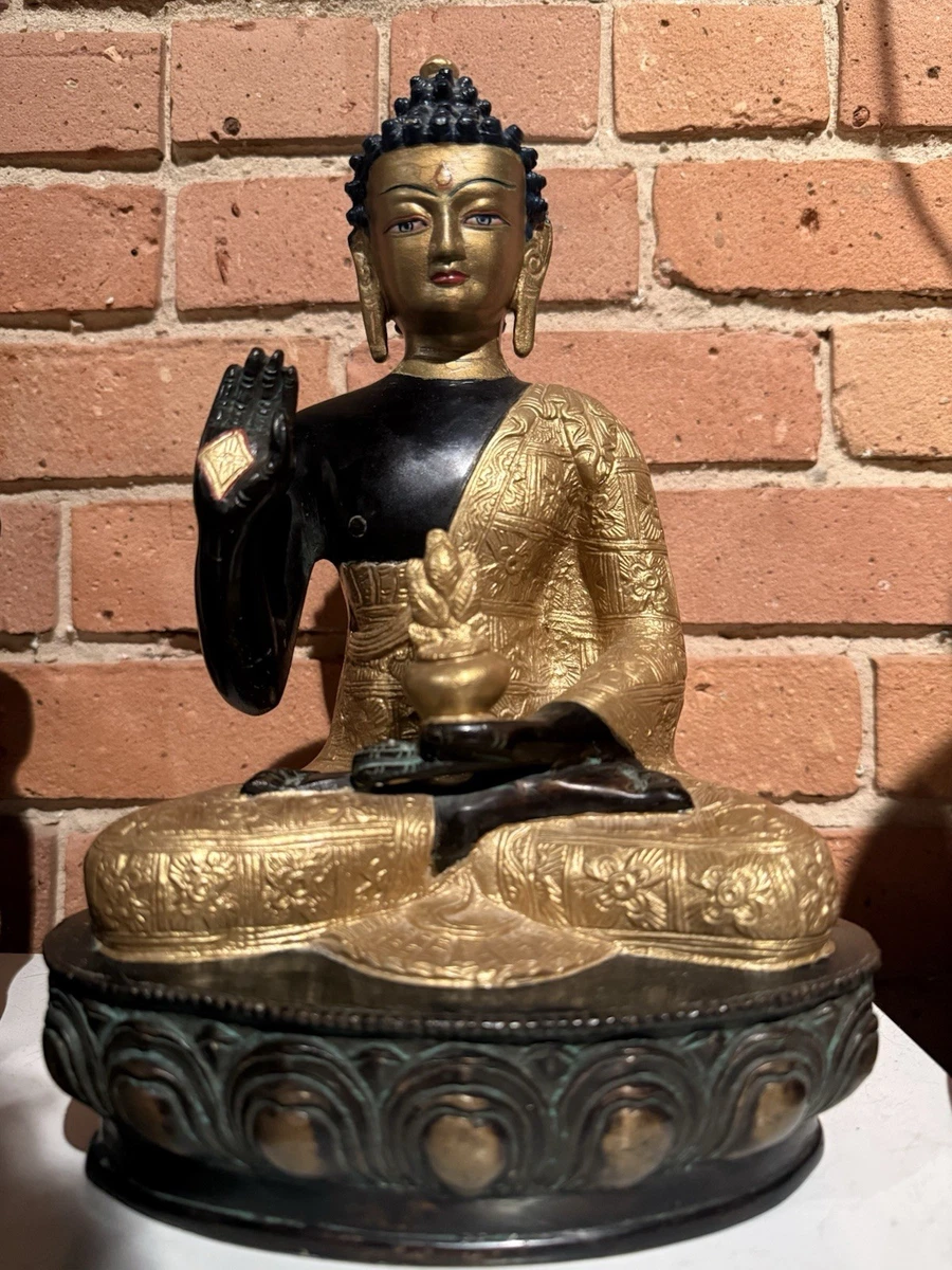 古董原始中国风青铜佛像和雕像| eBay