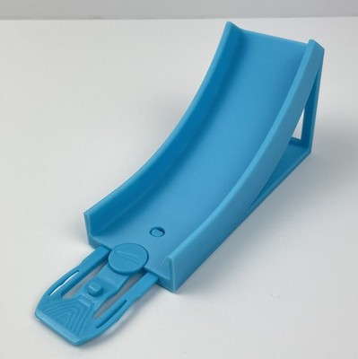 Hot Wheels Track Jump / Rampe in blau. Inkl. 1 Gleisverbinder - 3D gedruckt