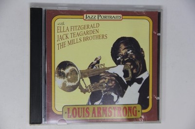 Jazz Portraits Louis Armstrong CD with Ella Fitzgerald Jack Teagarden