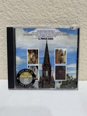 Bach Great Toccatas & Fugues Super Audio CD SACD DSD E. Power Biggs Rate