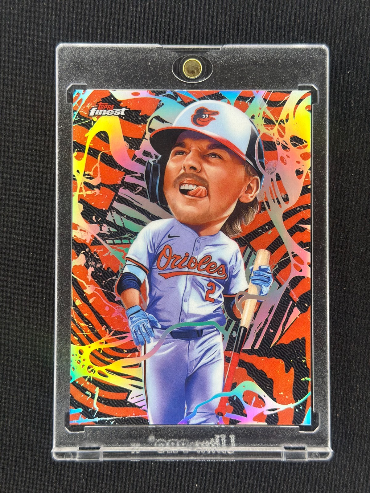 Gunnar Henderson 2025 Topps Finest Headliners Case Hit SSP Orioles