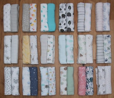 Aden Anais 2 Pack Swaddle Blanket ~